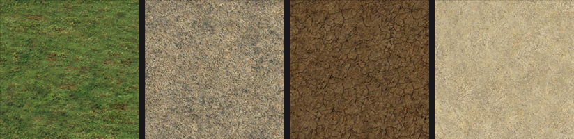 A few of the extracted ground textures